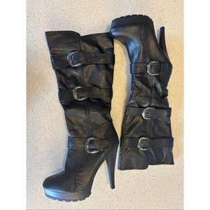 BCBG stiletto boots